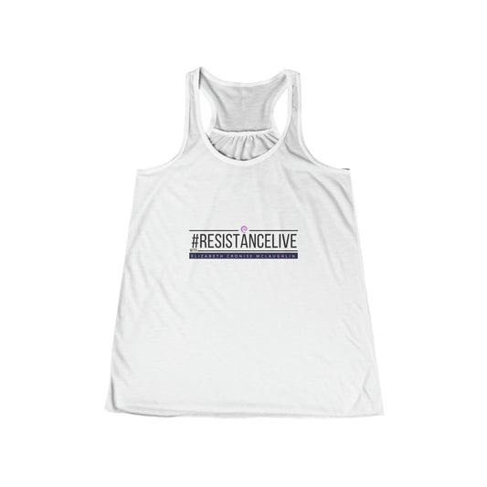 ResistanceLive Women's Flowy Racerback Tank