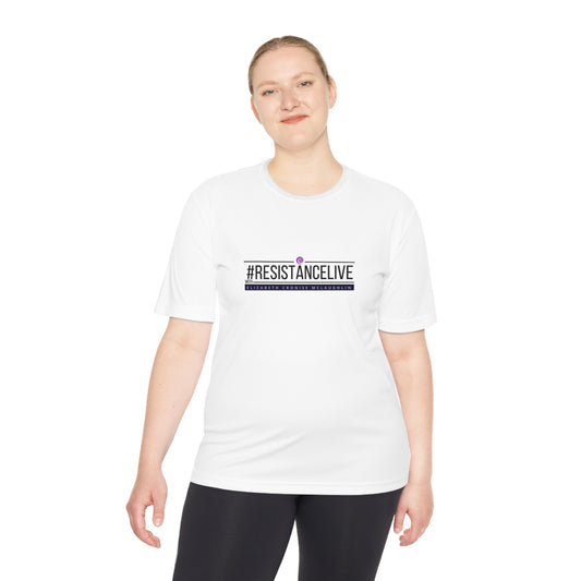 ResistanceLive Unisex Moisture Wicking Tee