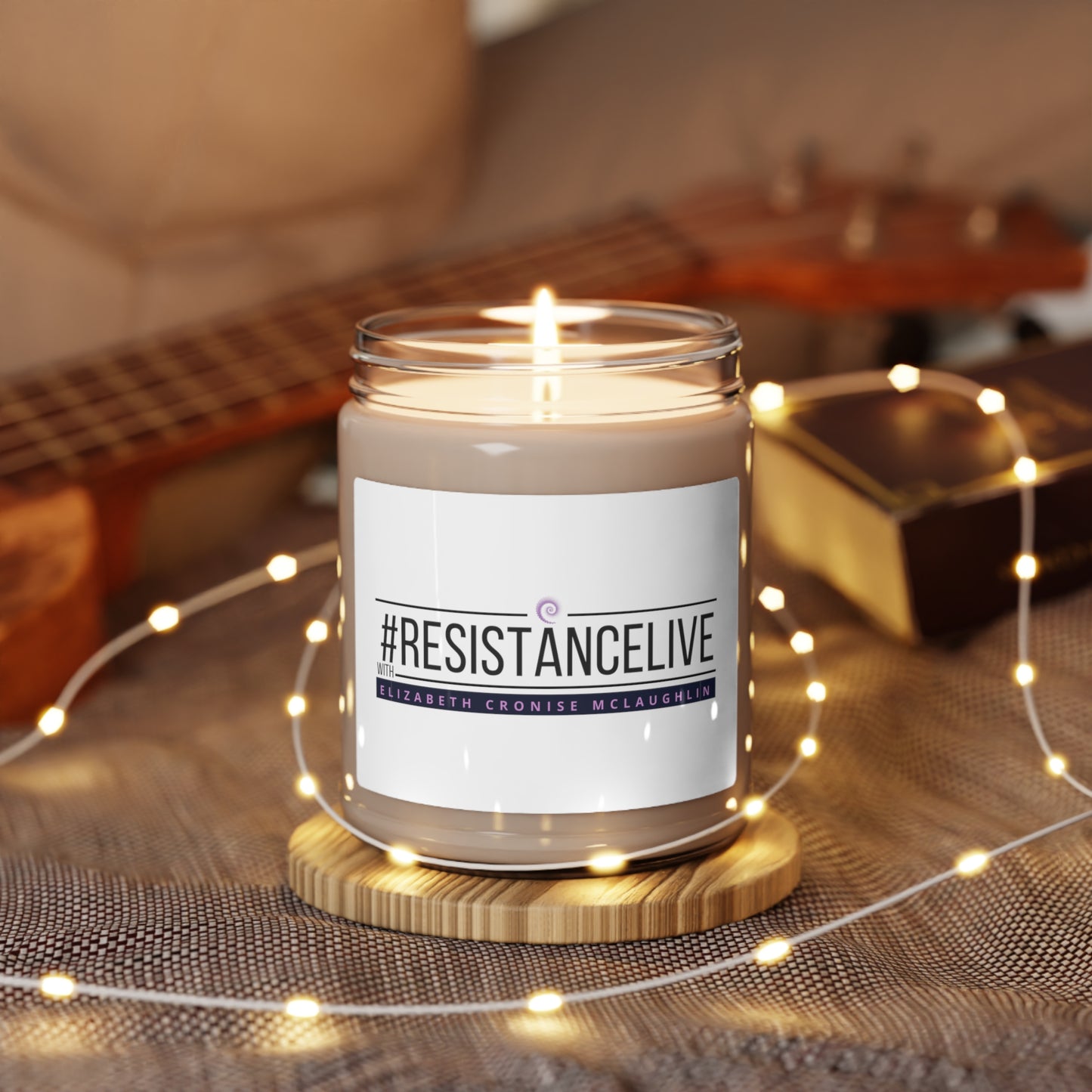 ResistanceLive Scented Soy Candle, 9oz