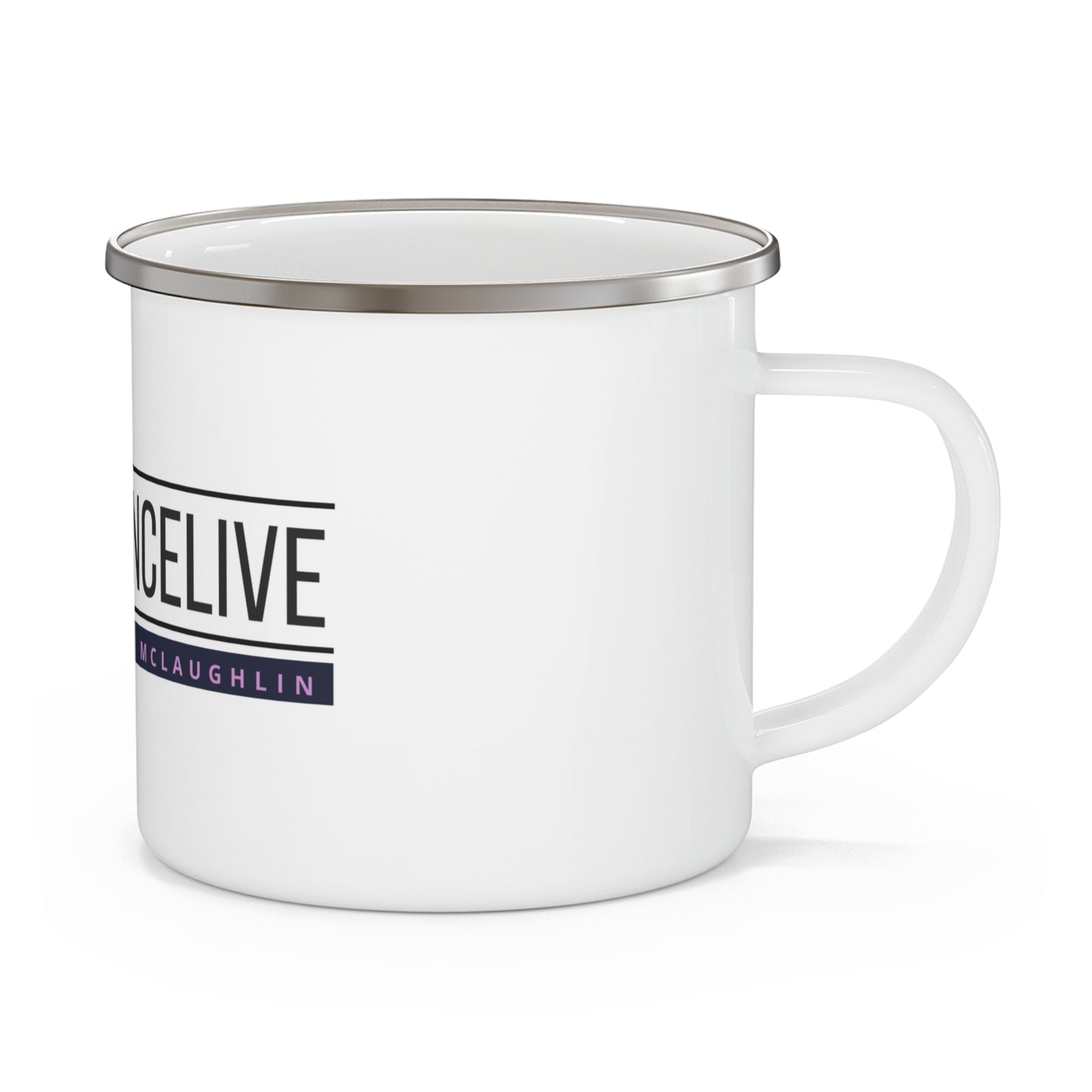 ResistanceLive Enamel Camping Mug