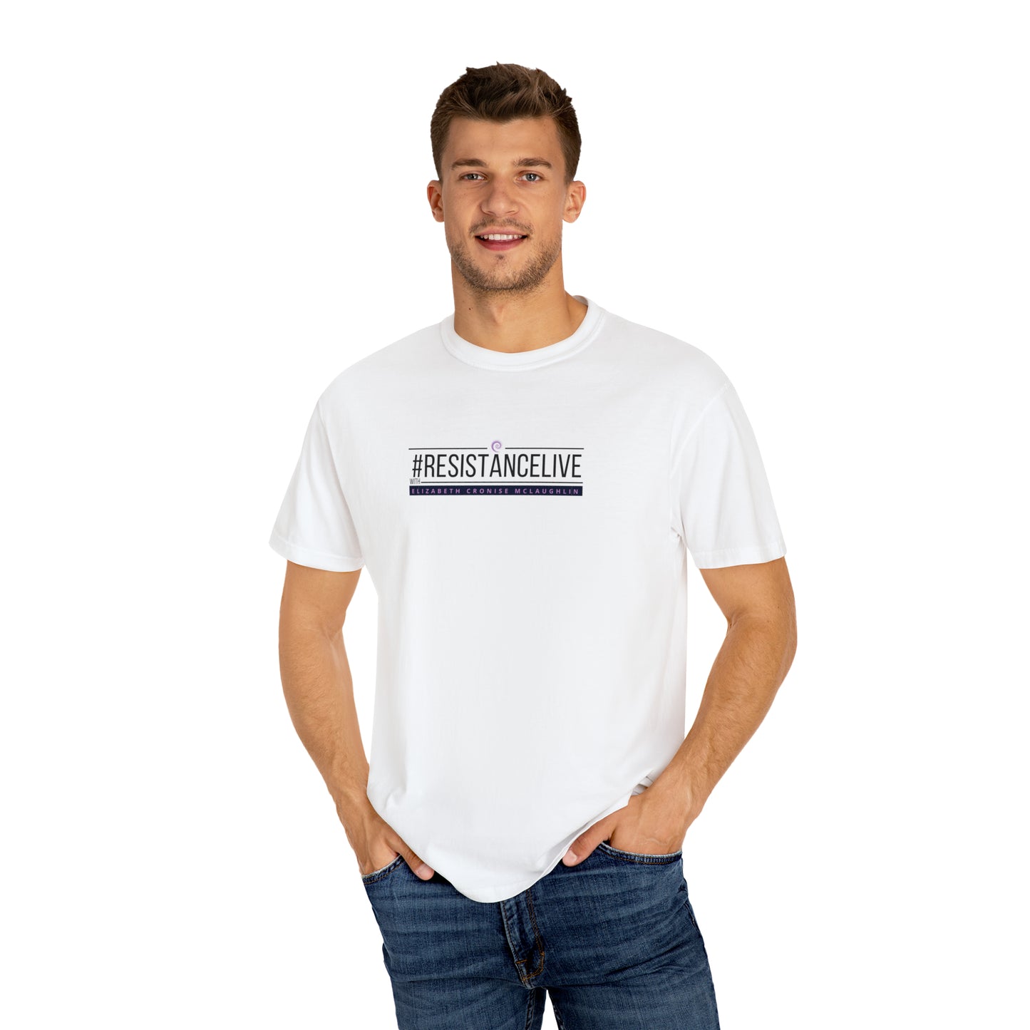 ResistanceLive Unisex Garment-Dyed T-shirt