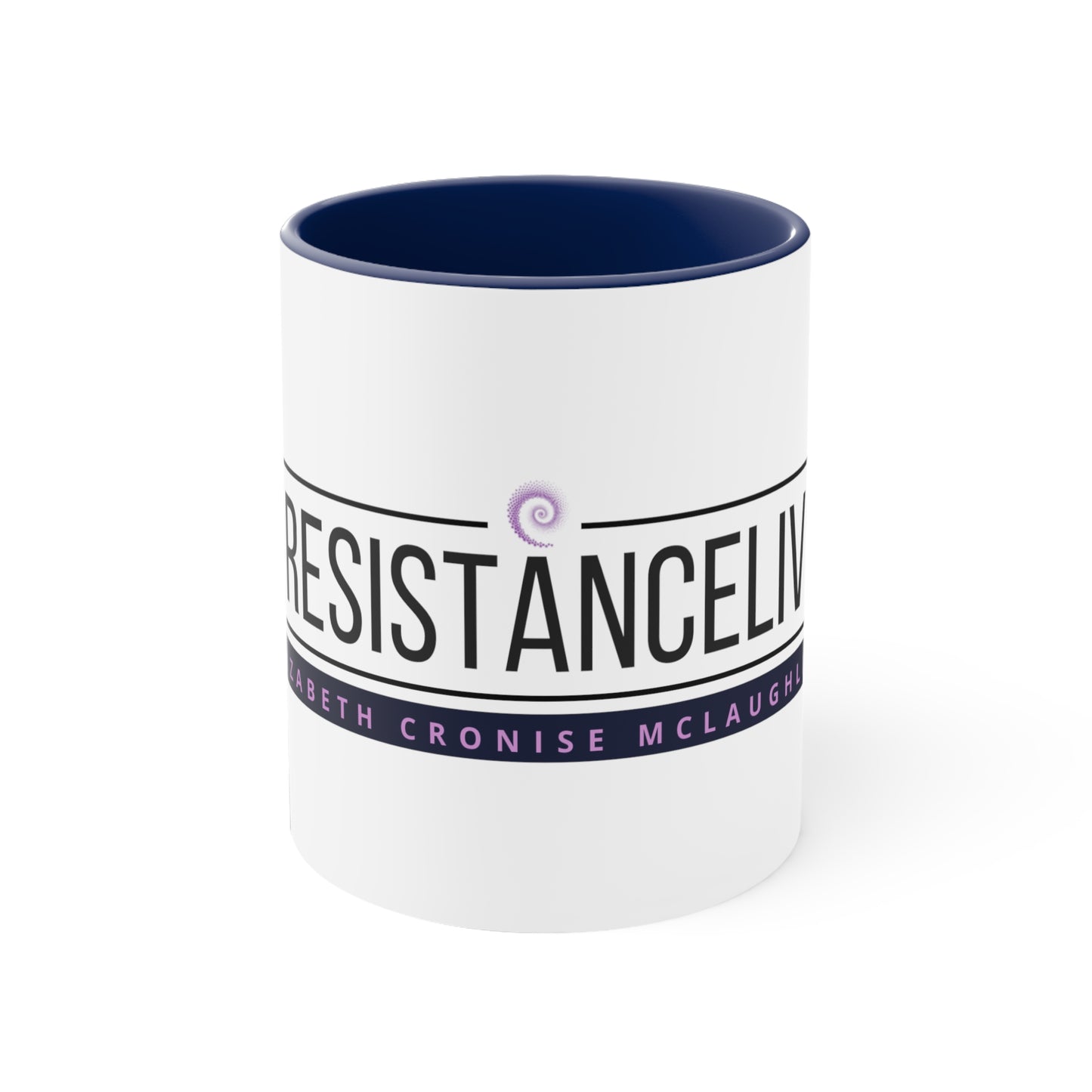 ResistanceLive Two-Tone Coffee Mug