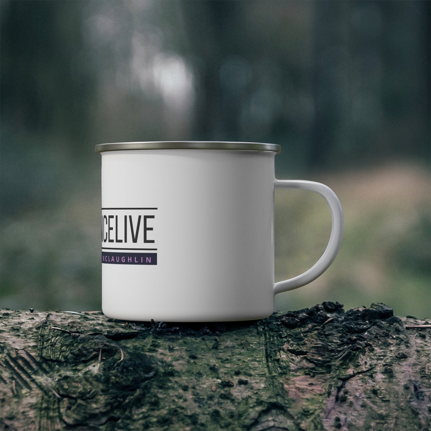 ResistanceLive Enamel Camping Mug